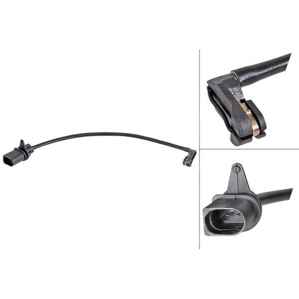 Brake pad wear warning contact disc brake 280 mm A.B.S. for AUDI A4 and others