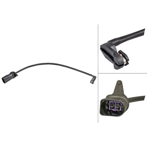 Brake pad wear warning contact 315 mm A.B.S. for AUDI A4 and others