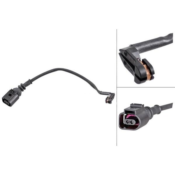 Brake pad wear warning contact 220 mm A.B.S. for VW CRAFTER and others