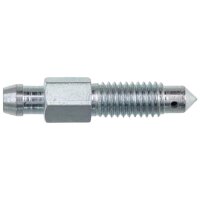 Bleeder screw reliable against air bubbles M8x1.25 9...