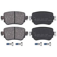 Brake pad set without wear warning contact 17.5 mm A.B.S....