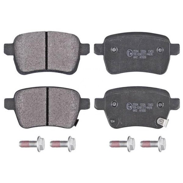Brake pad set with acoustic wear warning 17.8 mm A.B.S. for FIAT 500L