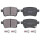 Brake pad set with acoustic wear warning 17.8 mm A.B.S. for FIAT 500L