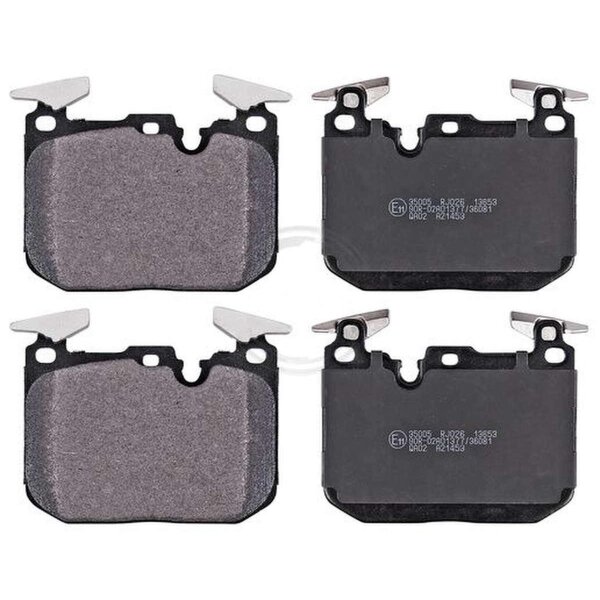 Brake pad set for wear warning indicator 18.2 mm A.B.S. for BMW 1 Series