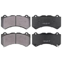 Brake pad set with wear warning 15.4 mm A.B.S. for e.g....