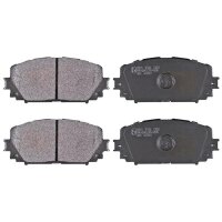 Brake pad set without wear sensor 17.6 mm A.B.S. for...
