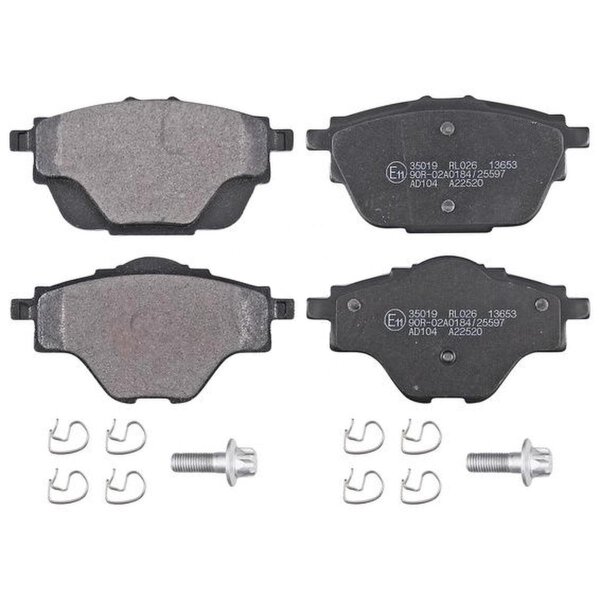 Bremsbelagsatz Scheibenbremse hinten A.B.S. für CITROËN C4 PICASSO II