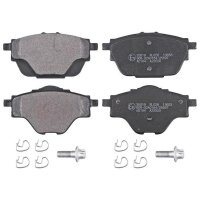 Brake pad set without wear sensor 16.7 mm A.B.S. for...