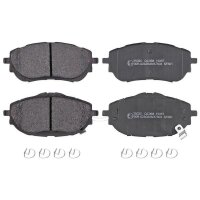 Brake pad set with wear warning 18.6 mm A.B.S. for TOYOTA...