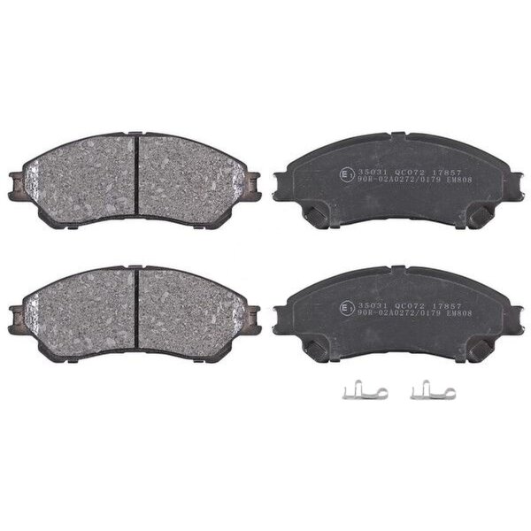 Bremsbelagsatz, Scheibenbremse 15,8 mm AKEBONO A.B.S. für u.a. SUZUKI Vitara