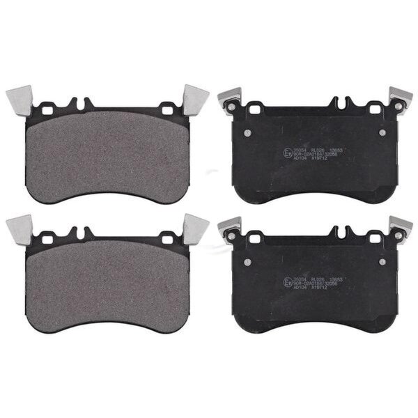 Bremsbelagsatz, Scheibenbremse 16,5 mm BREMBO A.B.S. für u.a. MERCEDES-BENZ A-Klasse