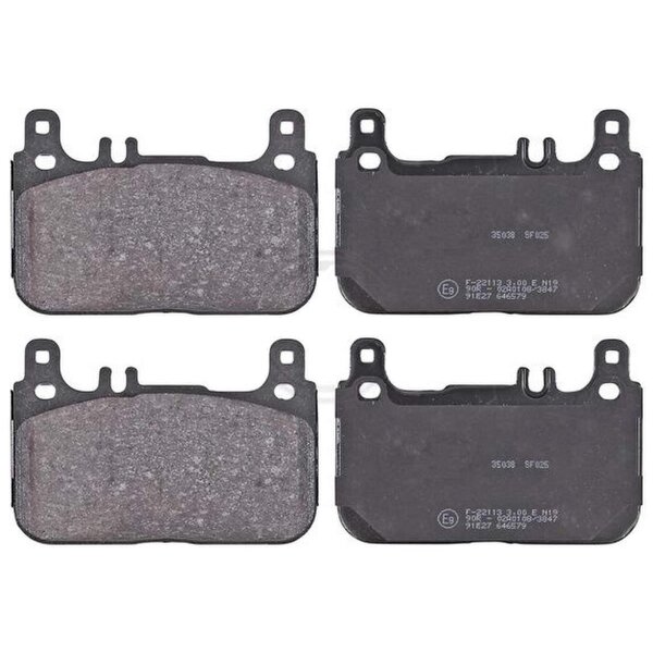 Bremsbelagsatz für Verschleißwarnanzeige 18 mm A.B.S. für MB S-KLASSE