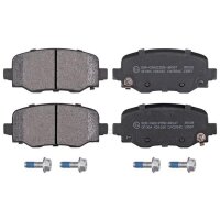 Brake pad set with wear warning 16.9 mm A.B.S. for JEEP...