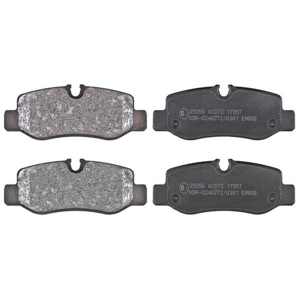 Bremsbelagsatz für Verschleißwarnanzeige 18,7 mm A.B.S. für u.a. MB VITO