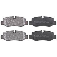 Bremsbelagsatz für Verschleißwarnanzeige 18,7...