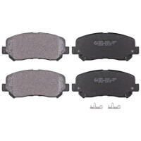 Brake pad set with wear warning 20.5 mm A.B.S. for JEEP...