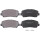 Brake pad set with wear warning 20.5 mm A.B.S. for JEEP CHEROKEE and others
