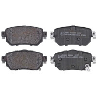 Brake pad set with wear warning 15.2 mm A.B.S. for NISSAN...