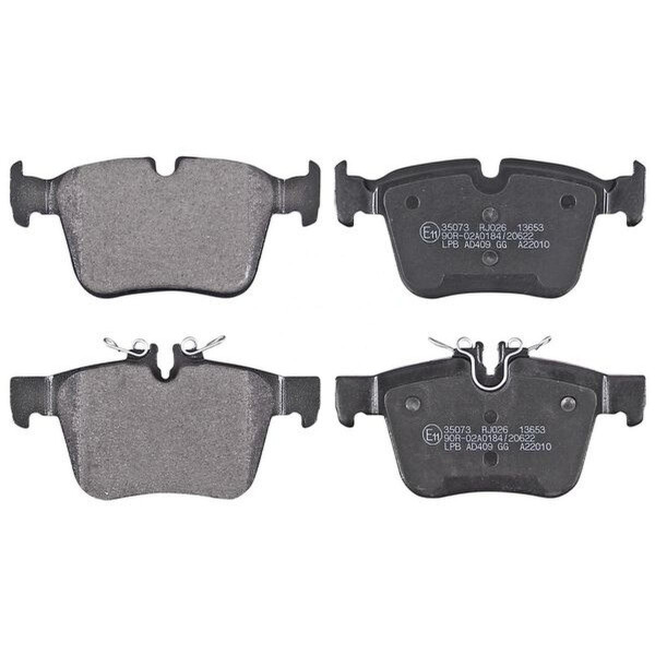 Bremsbelagsatz für Verschleißwarnanzeige 16,3 mm A.B.S. für u.a. MB C-KLASSE