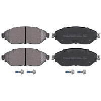 Brake pad set without wear sensor 18 mm A.B.S. for e.g....