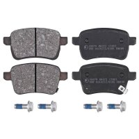 Brake pad set with wear warning 17 mm A.B.S. for e.g....