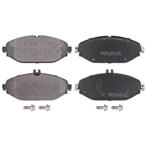 Brake pad set for wear warning indicator 18.9 mm A.B.S. for e.g. MB E-CLASS