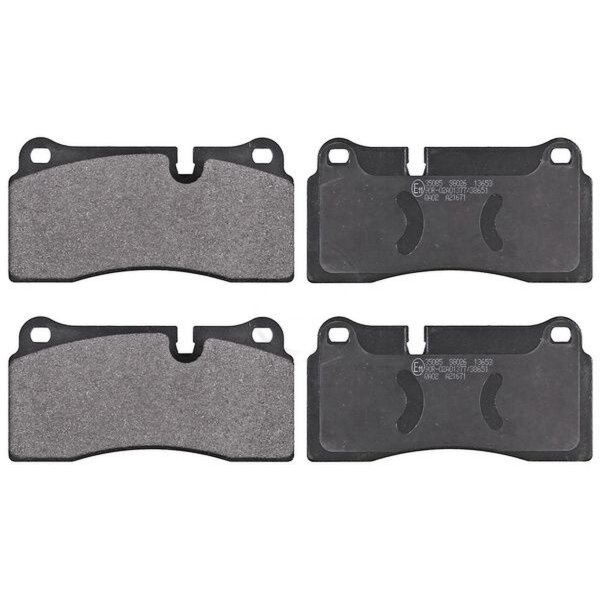Brake pad set for wear warning indicator 18 mm A.B.S. for BMW 2 Series