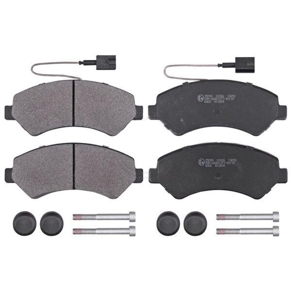 Brake pad set with wear sensor 21.2 mm A.B.S. for FIAT DUCATO and others