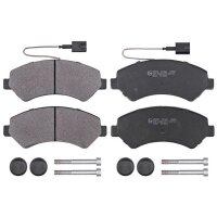 Brake pad set with wear sensor 21.2 mm A.B.S. for FIAT...