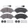 Brake pad set with wear sensor 21.2 mm A.B.S. for FIAT DUCATO and others