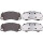 Brake pad set for wear warning indicator 15.5 mm A.B.S. for PORSCHE 918