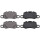 Brake pad set for wear warning indicator 17.7 mm A.B.S. for PORSCHE 918