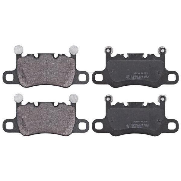 Brake pad set for wear warning indicator 17.7 mm A.B.S. for PORSCHE 911