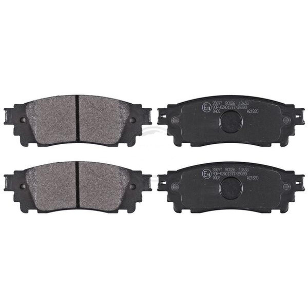 Brake pad set with acoustic wear warning 15 mm A.B.S. for LEXUS NX and others