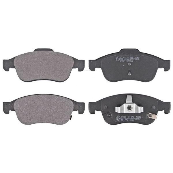 Brake pad set with wear warning 19 mm A.B.S. for JEEP RENEGADE and others