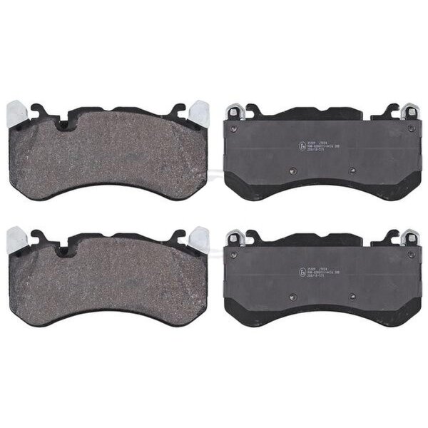Brake pad set for wear warning indicator 16.8 mm A.B.S. for e.g. MB AMG