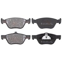 Brake pad set without integrated wear sensor 19.3 mm...