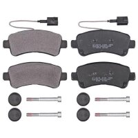 Brake pad set with wear sensor 20.3 mm A.B.S. for PEUGEOT...