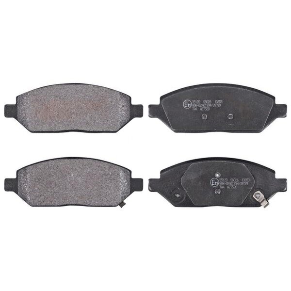 Brake pad set with acoustic wear warning 18 mm A.B.S. for OPEL KARL