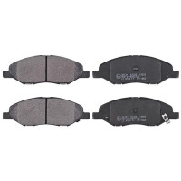 Brake pad set with wear warning 14.2 mm A.B.S. for NISSAN...