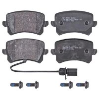 Brake pad set with integrated wear sensor 17 mm A.B.S....