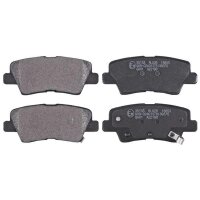Brake pad set with wear warning 14.8 mm A.B.S. for...
