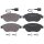 Brake pad set with wear sensor 18.2 mm A.B.S. for FIAT BRAVO and others