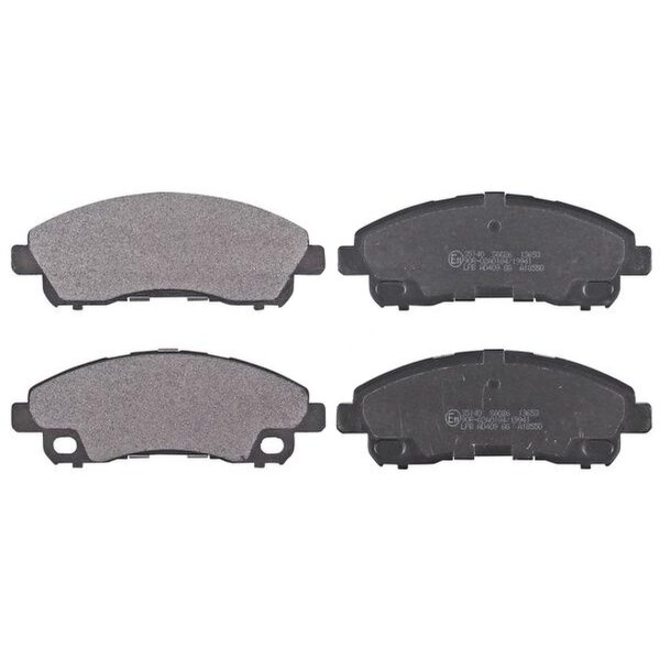Brake pad set without wear sensor 18 mm A.B.S. for e.g. MITSUBISHI