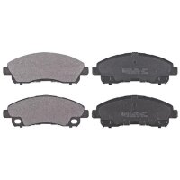 Brake pad set without wear sensor 18 mm A.B.S. for e.g....