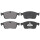 Brake pad set for wear warning indicator 18.5 mm A.B.S. for e.g. VOLVO XC60