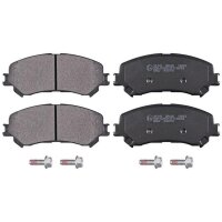 Brake pad set without wear sensor 18.5 mm A.B.S. for e.g....
