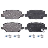 Brake pad set with wear warning 17.3 mm A.B.S. for FIAT...