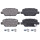 Brake pad set with wear warning 17.3 mm A.B.S. for FIAT TIPO and others