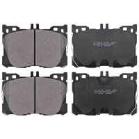 Bremsbelagsatz für Verschleißwarnanzeige 18 mm...